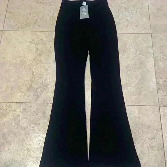H&m black flair pants - Picture 1 of 5
